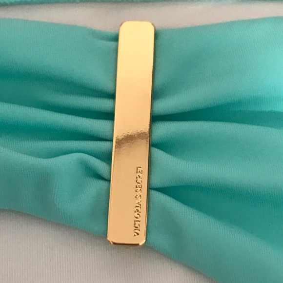 🏖 VICTORIA SECRETS AQUA BATHING SUIT BOTTOM ⛱ - Picture 4 of 8